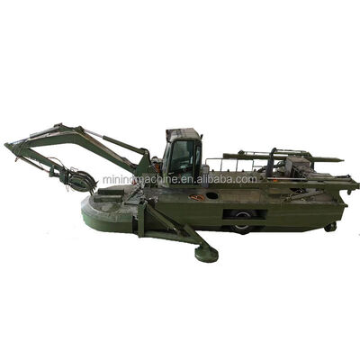 KEDA 2024 Self-Propulsion Track Type Amphibious Excavator with Cutter Suction Dredger Function