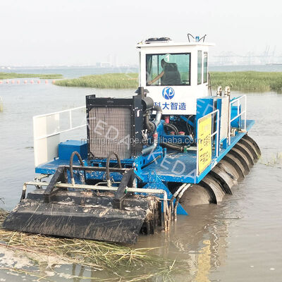2000 KG Amphibious Dredger with 1 Year Warranty and Max. Discharging Distance 1500m for Port River Lake Sea Usage