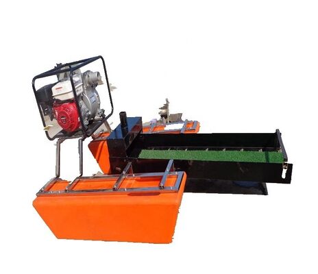 Stainless Steel Structure Mini Gold Dredger with Lightweight Plastic Float
