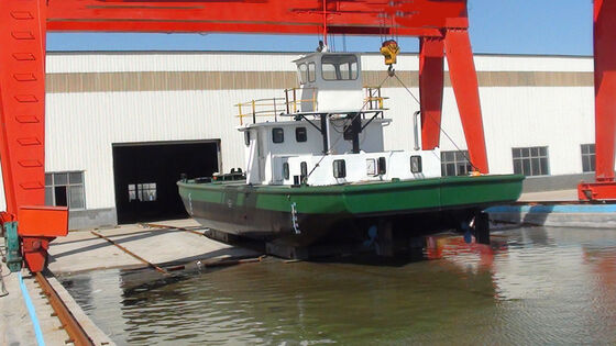 Steel Work Boat Tug Boat with 15m Length and 600HP Total Power for Multi-function Service