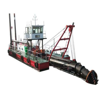 Reliable Diesel Engine Cutter Suction Dredger with 500CBM/h Workload and 10m Dredging Depth for Inland Waterway Maintenance