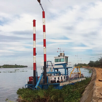 KD-JX450 High Efficiency Cutter Suction Dredger for River Sediment Pumping with Warranty