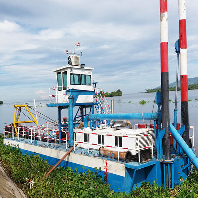 KD-JX450 High Efficiency Cutter Suction Dredger for River Sediment Pumping with Warranty