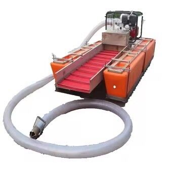 Lightweight Diesel Mini Dredger for Small Scale Gold Mining