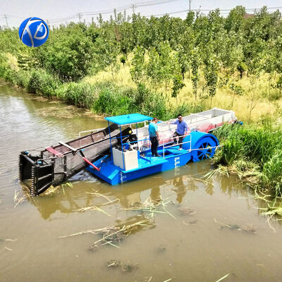 Keda High Efficiency Aquatic Weed Harvester with 150mm Working Width, 30-50 HP Tractor Power and 12 Tons Load Capacity