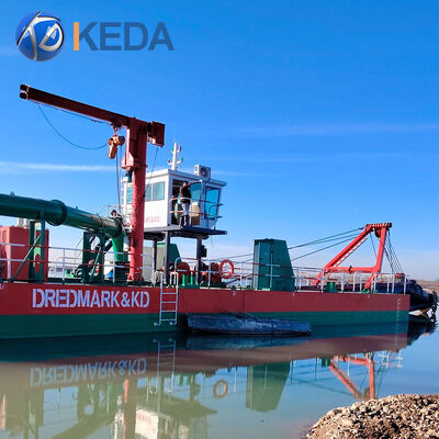 12 Inch Hydraulic Cutter Suction Dredger with 450m³/h Efficiency for Shallow Water and Diesel Engine Power