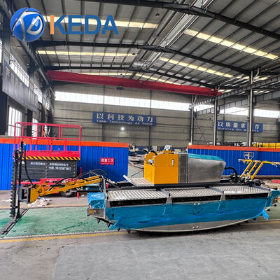 Automatic Amphibious Weed Harvester with Aluminum Alloy Body and Stern Drive Engine for Real-Time Positioning