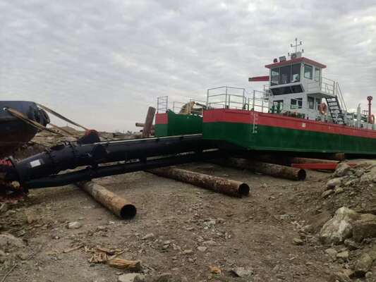 Modular Cutter Suction Sand Dredger with 100cm Draught JC-3000 Swing Winch