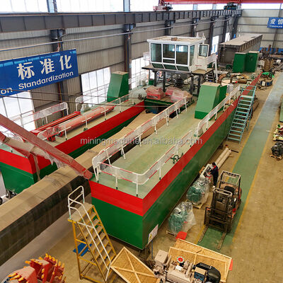 Modular Cutter Suction Sand Dredger with 100cm Draught JC-3000 Swing Winch