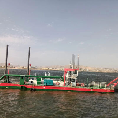 Sand Dredging Compact Cutter Suction Dredger with Thick Marine Steel Plate