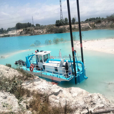 Marine Steel Plate Cutter Suction Dredger with Submerged Arc Welding ISO9001 Certified