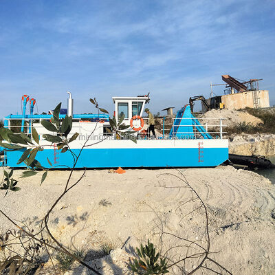 Marine Steel Plate Cutter Suction Dredger with Submerged Arc Welding ISO9001 Certified