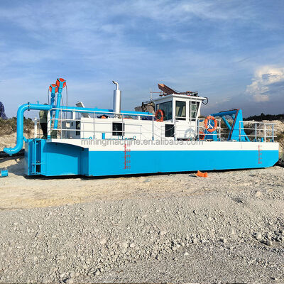 Marine Steel Plate Cutter Suction Dredger with Submerged Arc Welding ISO9001 Certified