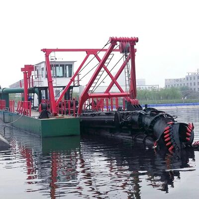 Self Propelled Cutter Suction Sand Dredging Ship 800m3/H Working Capacity