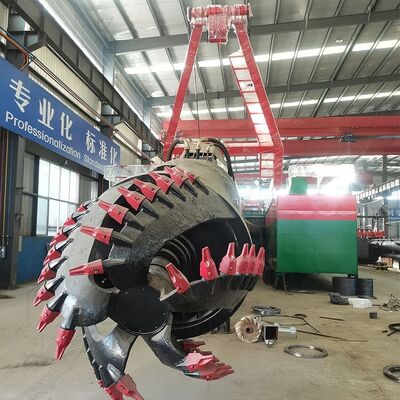 Hydraulic Cutter Suction Dredger 18inch 800m3/h Capacity 600kw Reamer Power