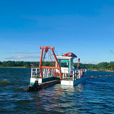 High Efficiency Cutter Suction Dredger with Sand Pumping Diameter 850-30 8/6 Inch Pump Model and JC-3000 Ladder Winches