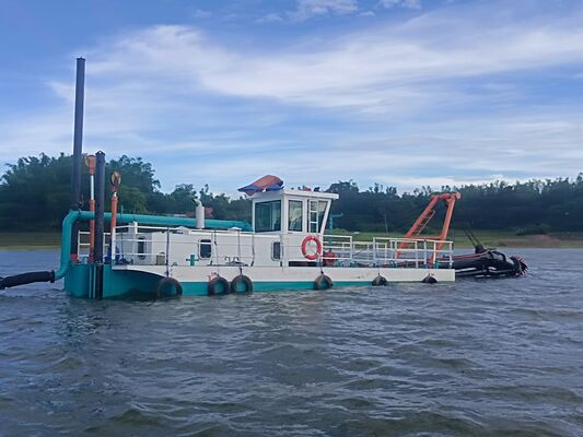 High Efficiency Cutter Suction Dredger with Sand Pumping Diameter 850-30 8/6 Inch Pump Model and JC-3000 Ladder Winches