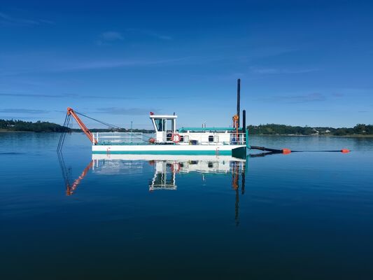 High Efficiency Cutter Suction Dredger with Sand Pumping Diameter 850-30 8/6 Inch Pump Model and JC-3000 Ladder Winches