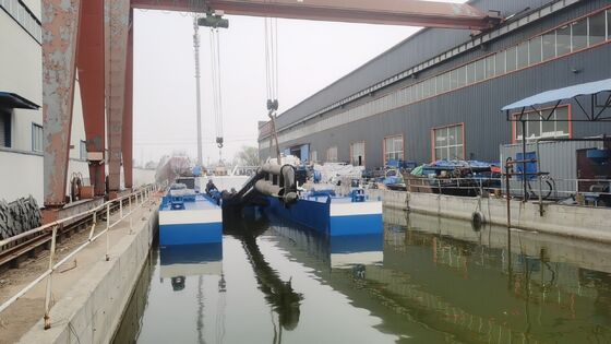 Keda Diesel Engine Jet Suction Dredger with 20m Dredging Depth and Video Technical Support