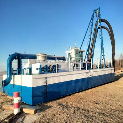 Steel Construction Jet Suction Dredger with 360 Degree View Control Cabin