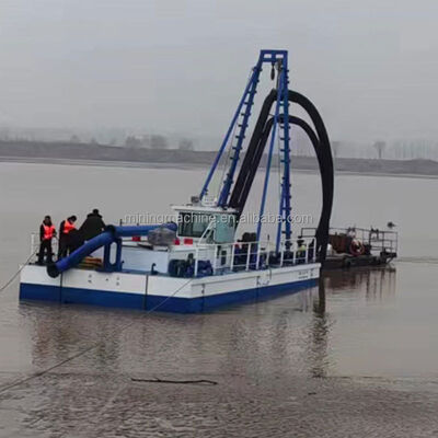 Steel Construction Jet Suction Dredger with 360 Degree View Control Cabin