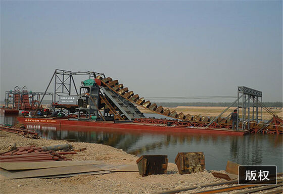20 KG Capacity Bucket Chain Dredger Customizable Sand Dredging Machine