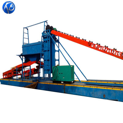 JC-4000 Ladder Winches Bucket Chain Dredger for Gold Dredging