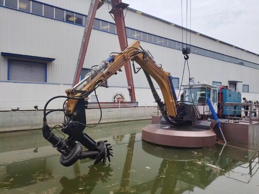 Digging Watermaster Amphibious Dredger 13*3.5*3.1 Dimension 27000 KG Weight