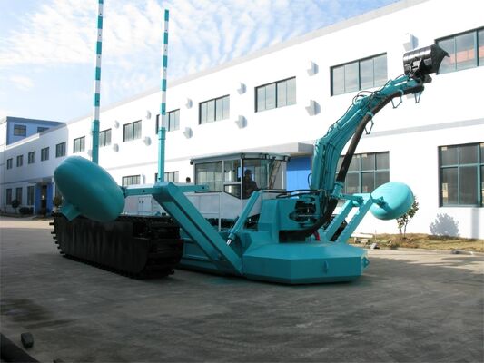 Digging Watermaster Amphibious Dredger 13*3.5*3.1 Dimension 27000 KG Weight
