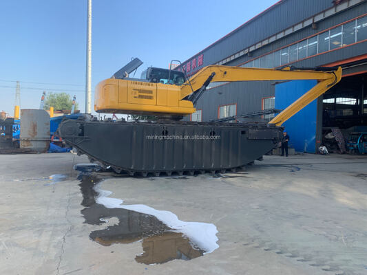 River Dredging Amphibious Dredger Multifunctional 9*4*3.5 Dimension