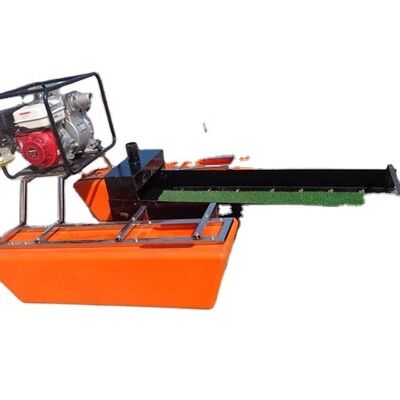 Pontoon Mini Gold Mining Dredger with Sand Suction Pump / Honda Engine