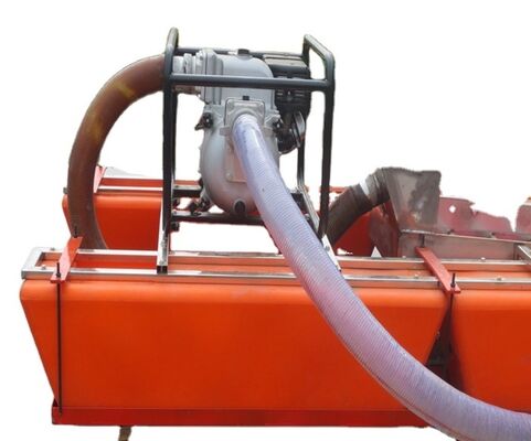 Pontoon Mini Gold Mining Dredger with Sand Suction Pump / Honda Engine