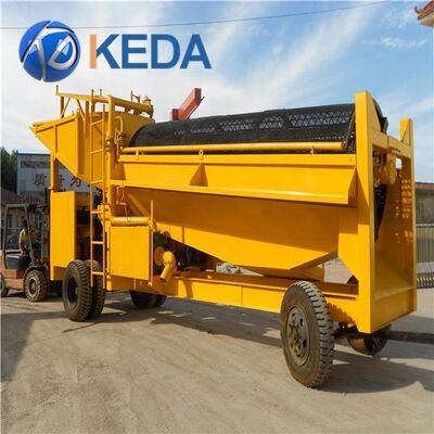 Portable Mobile Gold Wash Plant with Gravity Separation for Efficient Gold Recovery