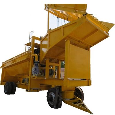 Portable Mobile Gold Wash Plant with Gravity Separation for Efficient Gold Recovery