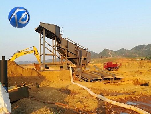 Diesel Engine Mobile Portable Gold Trommel Wash Plant for High Efficiency Gold Mining