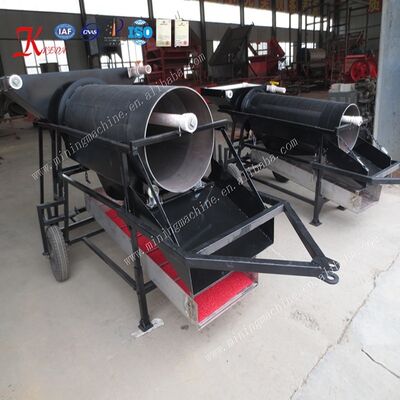 High Work Efficiency Modular Design Gold Trommel Wash Plant with Engine Core Components