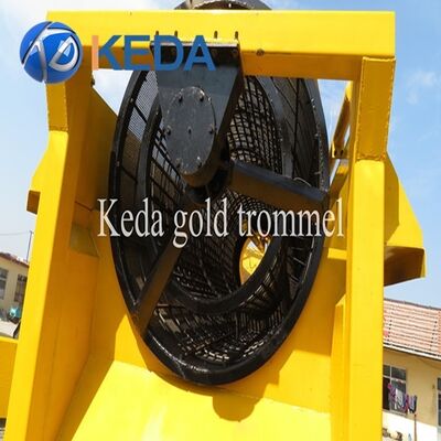 50 Tons Per Hour Mobile Gold Wash Plant with Centrifugal Gold Concentrator and Gravity Separator