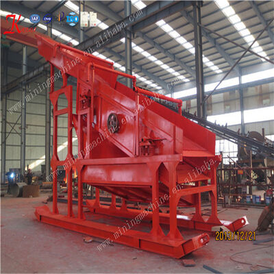 Large Capacity Sand Stone Aggregate Vibrating Screen with 6000*2200*4000mm Dimension and 100t/h Production Capacity