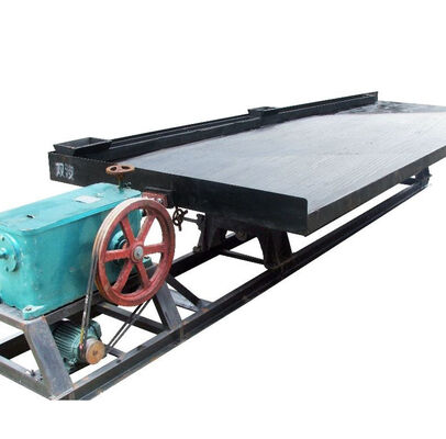 Mobile 92% Production Capacity Shaking Table with 220V Voltage and 200 KG Weight for Gold Concentration