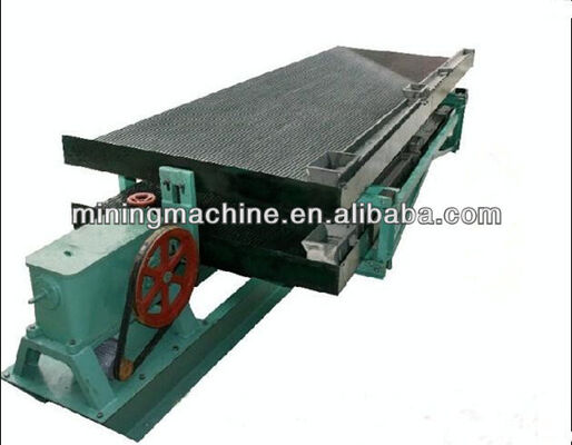 Mobile 92% Production Capacity Shaking Table with 220V Voltage and 200 KG Weight for Gold Concentration