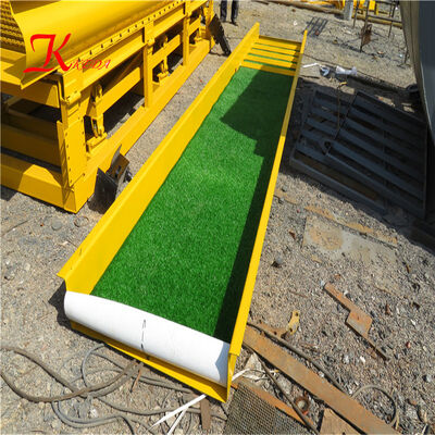 Gold Mining Sluice Box with 2kw Working Power 20mm Material Grain Size and 20 m3/h Capacity for Alluvial Gold Mining
