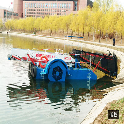 Automatic Aquatic Weed Removal Machine with 12t Load Capacity 75kw Power