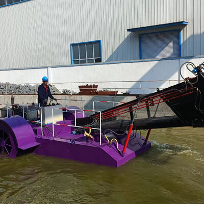 Motorized Trash Skimmer Boat 6.5KG with 30 - 150 HP 4 Rows