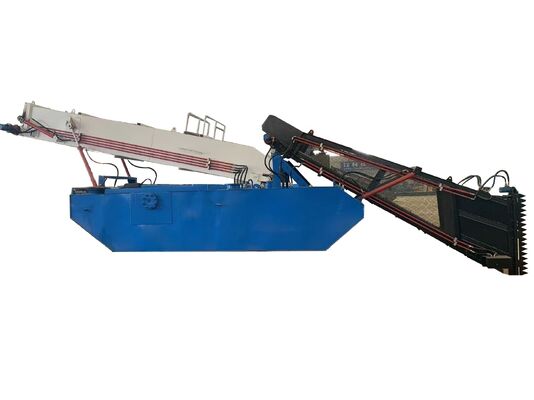 Diesel Engine Weed Harvester Machine 75kw for Aquatic Weed Cutting