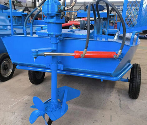 Stainless Steel Aquatic Weed Harvester with 500L/Hour Productivity 39kw Power and 1 Year Warranty