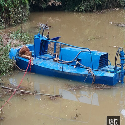 250L-10000L Capacity Stainless Steel Aquatic Weed Harvester with 20--30m/min Working Speed for Efficient Waterway Management