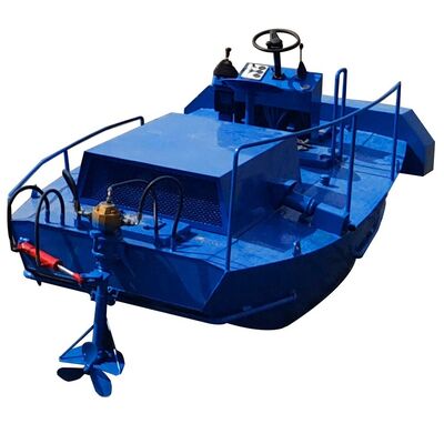 Stainless Steel Automatic Aquatic Weed Harvester with Compact Structure for Lake Maintenance
