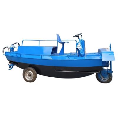 Stainless Steel Aquatic Weed Harvester with Automatic Operation and Compact Structure for Efficient Water Weed Control
