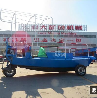 2024 Diesel Engine Driven Aquatic Weed Harvester with 1.5m Cutting Width 30-50cm Cutting Depth and 39kw Power for Water Grass Removal