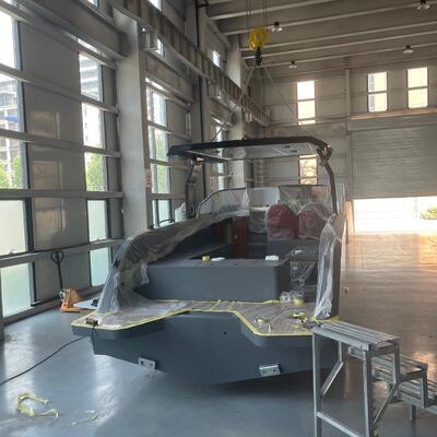 High Speed Tourist Aluminum Alloy Boat 8.6m Length with Bedroom Toilet